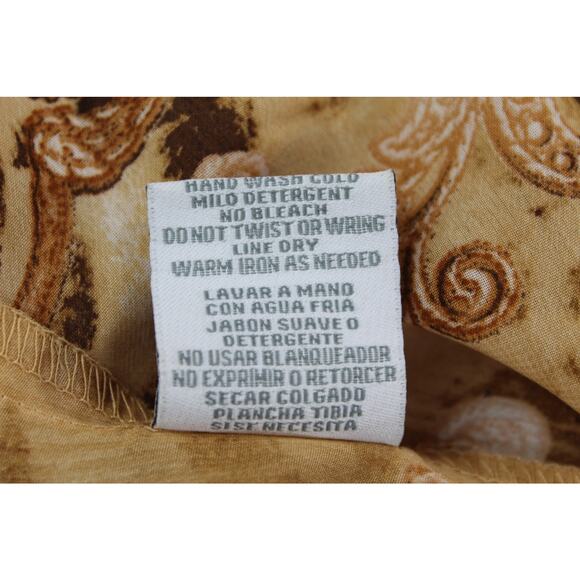 Dressbarn Women's 2 Piece Dress Set Size 6 Leopard Floral Print Short Sleeve - Picture 9 of 11